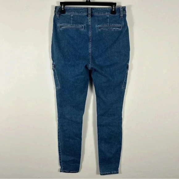 🌟R jeans the high rise cargo skinny 30x32 - Picture 2 of 8